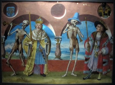 Copy of the Lost Dance of Death by M. Manuel from the Dominican Cemetery of Bern (1512-20) by Albrecht Kauw
